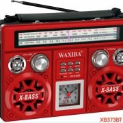 Επαναφορτιζόμενο ραδιόφωνο – XB373BT – Waxiba – 003736 – Red