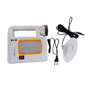 Επαναφορτιζόμενο σύστημα φωτισμού LED με ηλιακό πάνελ – JY6807 – 169217