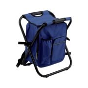 Πτυσσόμενο σκαμπό και σακίδιο camping – 1344 – 170105 – Dark Blue