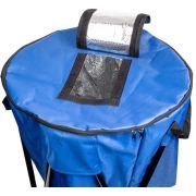 Φορητή ισοθερμική θήκη-ψυγείο με πτυσσόμενο σταντ – 5012 – 170235 – Blue