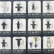 Σετ συνδετήρες αυτοκινήτου 13 τύπων – 545pcs – 180263