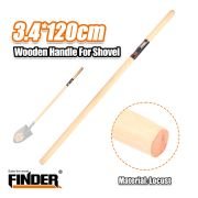Ξύλινο στυλιάρι για φτυάρι – 3.4*120cm – Finder – 191009