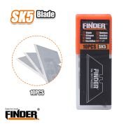 Σετ ανταλλακτικές λάμες για κοπίδι – 10pcs – Finder – 191774