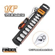 Σετ καρυδάκια με καστάνια – Sleeve tools  – 11pcs – 1/4 – Finder – 192867