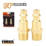 Αρσενικό ρακόρ – FXZ-003 – 1/4 – 2pcs – Finder – 194109