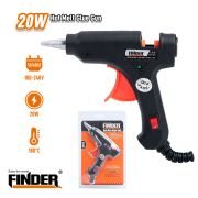 Πιστόλι θερμοκόλλησης – 20W – Finder – 194871
