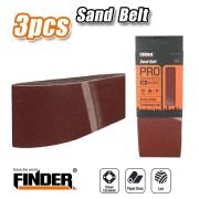 Σετ ταινίες λείανσης για ταινιολειαντήρα – Sand Belt – 80P – 3pcs – Finder – 196243