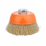 Συρματόβουρτσα καμπάνα για γωνιακό τροχό – 75mm – Finder – 196593