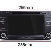 Ηχοσύστημα αυτοκινήτου 2DIN – Skoda Octavia – 8305 – 2+16GB – Android – 000965