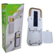 Επαναφορτιζόμενος φακός LED έκτακτης ανάγκης με ηλιακό πάνελ – FA-1939T-2 – 200545