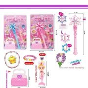 Σετ μαγικό ραβδί LED με αξεσουάρ ομορφιάς – 608-A92 – 215183