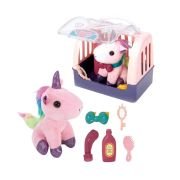 Λούτρινος μονόκερος με αξεσουάρ φροντίδας & τσάντα μεταφοράς – DR5073 – 215403