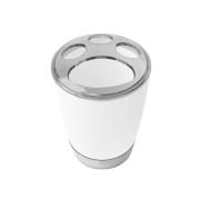 Θήκες οδοντόβουρτσας πλαστικές σε σετ 5Χ – White – 21548