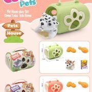 Λούτρινο σκυλάκι με τσάντα μεταφοράς και αξεσουάρ – 2F626-G – 215597