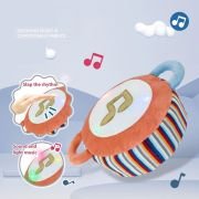 Λούτρινο βρεφικό τύμπανο με ήχο – CM321-12 – 215660