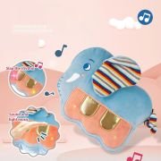 Λούτρινο βρεφικό πιάνο Ελεφαντάκι με ήχο – CM321-13 – 215661