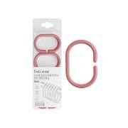 Κρίκοι κουρτίνας μπάνιου – Pink – 21767