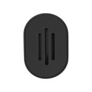Σαπουνοθήκες μπάνιου πλαστικές – Σετ 9pcs – Black – 21784