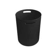 Κάδος απορριμμάτων μπάνιου πλαστικός – Black – 21791