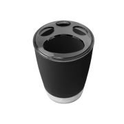 Θήκες οδοντόβουρτσας πλαστικές σε σετ 5Χ – Black – 21800