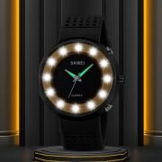 Αναλογικό ρολόι χειρός LED – Skmei – 2132 – Silver