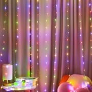 Χριστουγεννιάτικα φώτα LED – Κουρτίνα – 10/300LED – 272330 – RGB