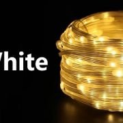 Χριστουγεννιάτικα φώτα LED με επένδυση – 50m/400LED – Warm White – 272350
