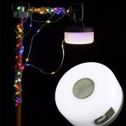 Επαναφορτιζόμενη λάμπα LED με γιρλάντα φωτισμού – String Light – YD2314 – 272543 – RGB