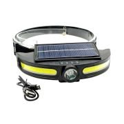 Ηλιακός φακός κεφαλής LED με πάνελ – JS921 – 279306