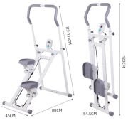 Πτυσσόμενο πολυλειτουργικό Stepper γυμναστικής – 83251 – 290175