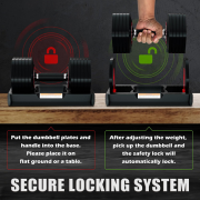 Ρυθμιζόμενος αλτήρας με βάση – 12kg – 80049 – 290229