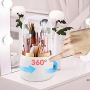 Θήκη οργάνωσης πινέλων μακιγιάζ – YH2001 – 292215 – Pink