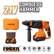 Κρουστικό δράπανο μπαταρίας – 21V – Finder – 198353