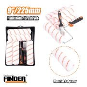 Σετ ρολό βαψίματος με ανταλλακτικά & πινέλο – 9″ – 7pcs – Finder – 195369