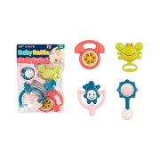 Σετ βρεφικές κουδουνίστρες & μασητικά – 326-B1344 – 308261