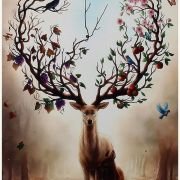 Puzzle 1000 κομματιών – Deer – 88325F – 310430