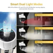 Ηλιακός προβολέας LED & Dummy Camera – 5118-1 – 311810
