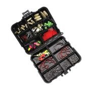 Σετ αξεσουάρ ψαρέματος σε θήκη – 128pcs – 831803