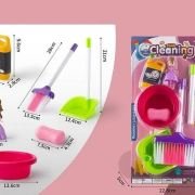 Παιδικό σετ οικιακής καθαριότητας με σκούπα – F2203-6A – 325120