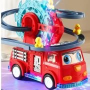 Παιχνίδι όχημα με τσουλήθρα και παπάκια – YJ388-64 – 345150