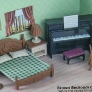 Παιχνίδι σετ Κρεβατοκάμαρας με αξεσουάρ – E05 – 345224