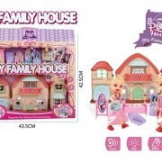 Κουκλόσπιτο με κούκλα & αξεσουάρ – 8201-2A – 345417