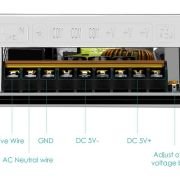 Μετασχηματιστής AC-DC 220V σε 5V – 40A – 200W – 605402