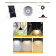 Ηλιακό σετ φωτισμού με λάμπα LED και τηλεχειριστήριο – 200W – 356214