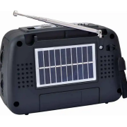 Επαναφορτιζόμενο ραδιόφωνο με ηλιακό πάνελ – PX31BTS – 401315 – Rose Gold