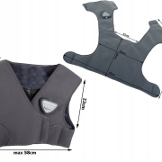 Θερμαινόμενο γιλέκο μασάζ – 410118