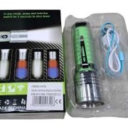 Επαναφορτιζόμενος φακός LED mini – 1658 – 416108