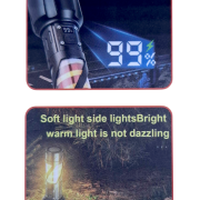 Επαναφορτιζόμενος φακός LED – Dual – 2309-TG – 418431