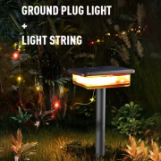 Επαναφορτιζόμενη γιρλάντα φωτισμού LED με ηλιακό πάνελ – YD2332 – 419208