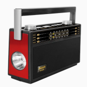 Επαναφορτιζόμενο ραδιόφωνο Retro – M1927BT – 419273 – Red